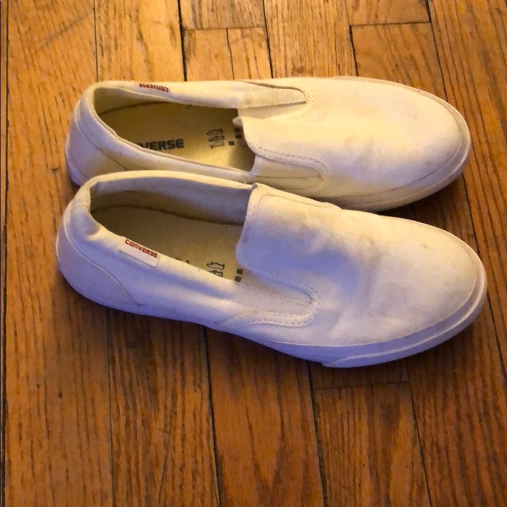 White van style converse
